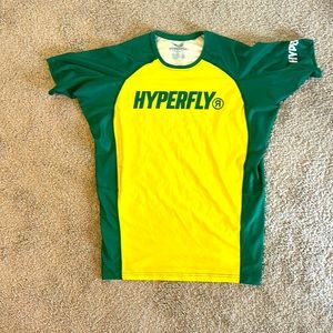 Hyperfly Jiu jitsu rash guard worn 1x